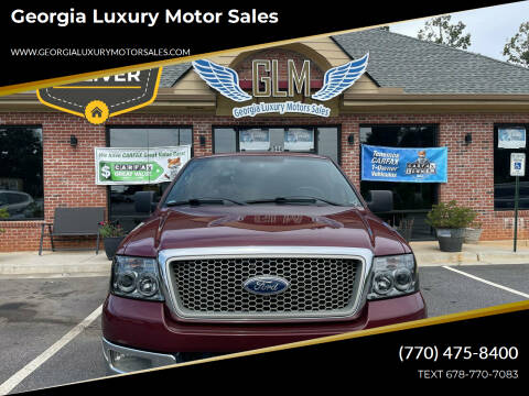 2004 Ford F-150 for sale at Georgia Luxury Motor Sales in Cumming GA
