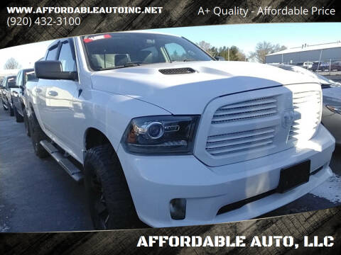 2014 RAM 1500 for sale at AFFORDABLE AUTO, LLC in Green Bay WI