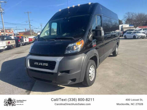 2021 RAM ProMaster for sale at Carolina Direct Auto Sales in Mocksville NC