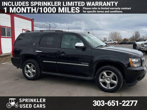 2013 Chevrolet Tahoe for sale at Sprinkler Used Cars in Longmont CO