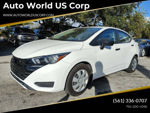 2023 Nissan Versa for sale at Auto World US Corp in Plantation FL