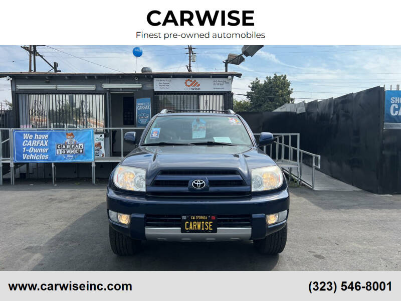 2004 Toyota 4Runner for sale at CARWISE in Los Angeles CA
