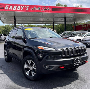 2015 Jeep Cherokee for sale at GABBY'S AUTO SALES in Valparaiso IN