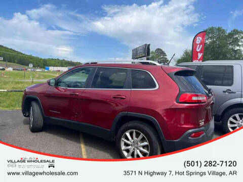 2014 Jeep Cherokee for sale at Village Wholesale in Hot Springs Village AR