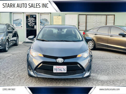 2019 Toyota Corolla for sale at STARK AUTO SALES INC in Modesto CA