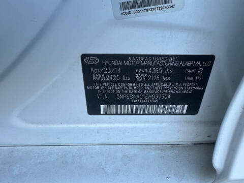 2014 Hyundai Sonata GLS