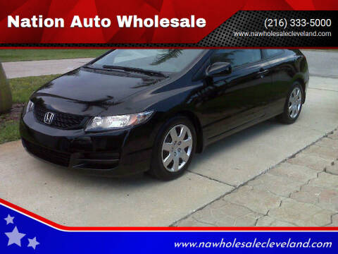 2010 Honda Civic for sale at Nation Auto Wholesale in Cleveland OH