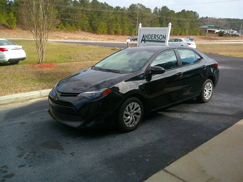 2019 Toyota Corolla for sale at Anderson Wholesale Auto llc in Warrenville SC