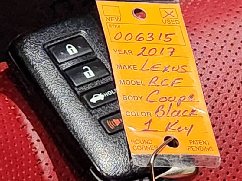 2017 Lexus RC F
