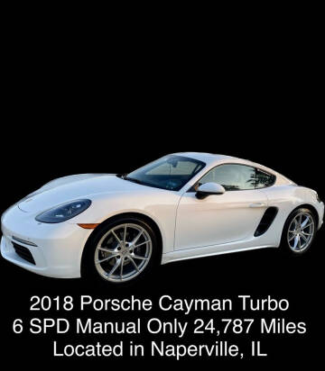 2018 Porsche 718 Cayman for sale at FIRST FLORIDA MOTOR SPORTS in Pompano Beach FL