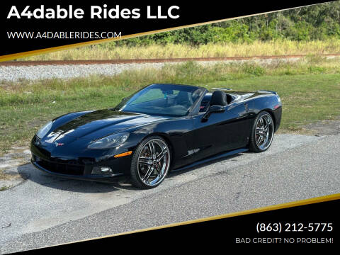 2006 Chevrolet Corvette for sale at A4dable Rides LLC in Haines City FL