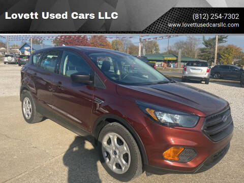 2018 Ford Escape for sale at Lovett Used Cars LLC in Washington IN