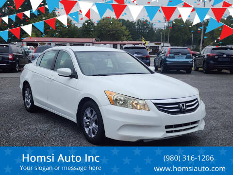 2012 Honda Accord for sale at Homsi Auto Inc in Kannapolis NC