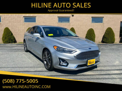 2019 Ford Fusion for sale at HILINE AUTO SALES in Hyannis MA