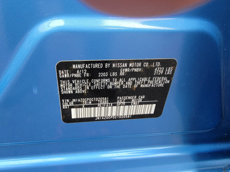 2012 Nissan LEAF SL