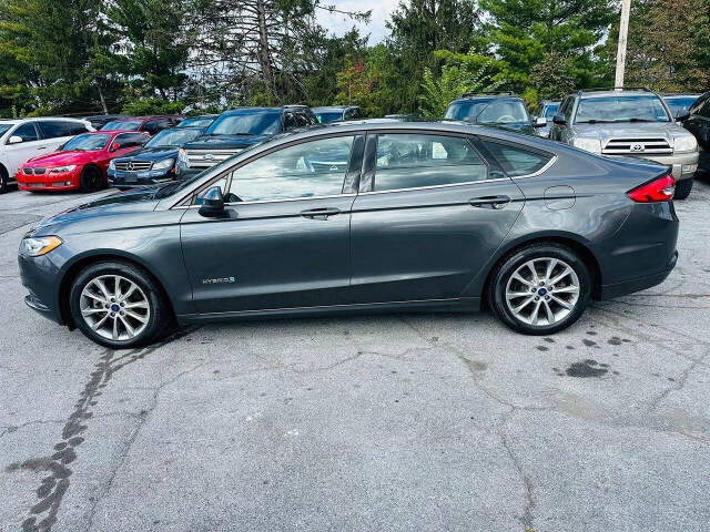 2017 Ford Fusion Hybrid for sale at Sams Auto Repair & Sales LLC in Harrisburg, PA