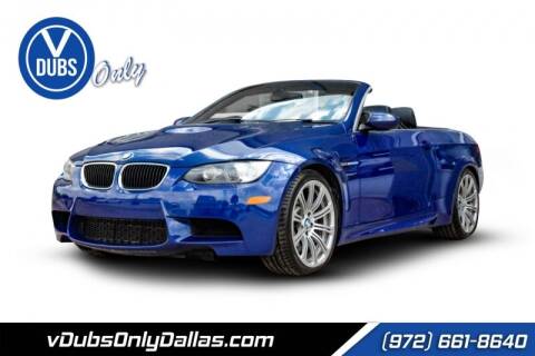 2011 BMW M3 for sale at VDUBS ONLY in Plano TX