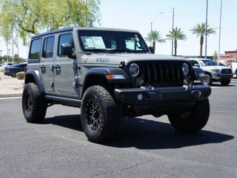 2021 Jeep Wrangler Unlimited for sale at CarFinancer.com in Peoria AZ