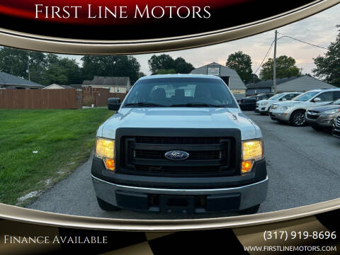 2014 Ford F-150 for sale at First Line Motors in Brownsburg IN