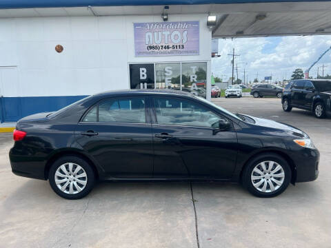 2013 Toyota Corolla for sale at Affordable Autos Eastside in Houma LA