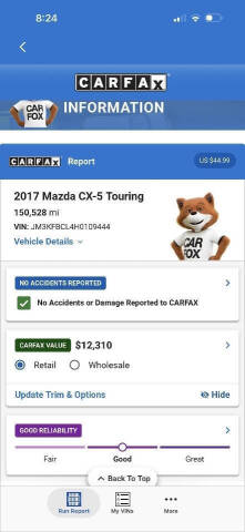 2017 Mazda CX-5 Touring