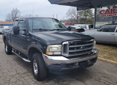 2002 Ford F-250 Super Duty for sale at Carz Unlimited in Richmond VA
