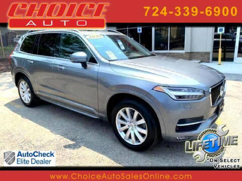 2016 Volvo XC90 for sale at CHOICE AUTO SALES in Murrysville PA