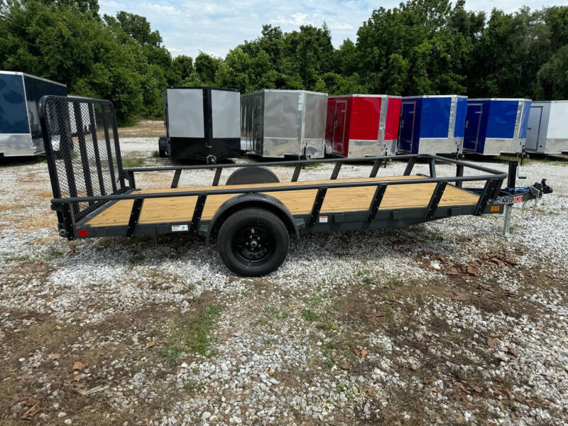 2024 RAWMAXX 77X14 SINGLE AXLE UTILITY