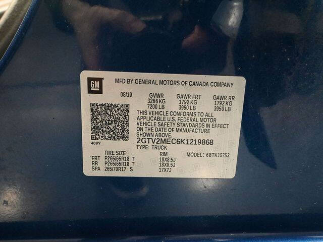 2019 GMC Sierra 1500 Limited SLE