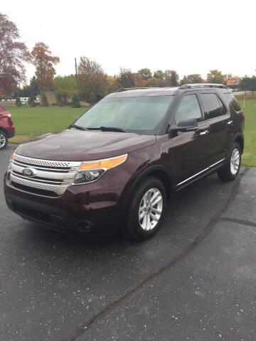 2011 Ford Explorer for sale at Hines Auto Sales in Marlette MI