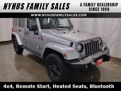 2017 Jeep Wrangler Unlimited for sale at Nyhus Family Sales in Perham MN