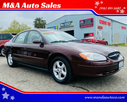 2001 Ford Taurus for sale at M&A Auto Sales in Sacramento CA