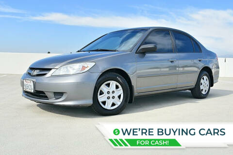 2004 Honda Civic for sale at VCB INTERNATIONAL BUSINESS in Van Nuys CA