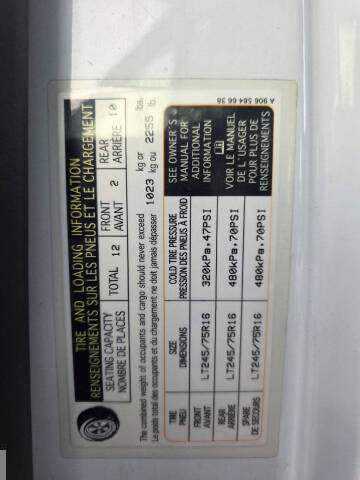 2014 Freightliner Sprinter 2500