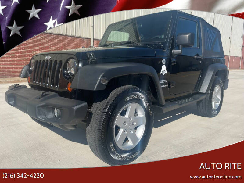 2012 Jeep Wrangler for sale at Auto Rite in Bedford Heights OH