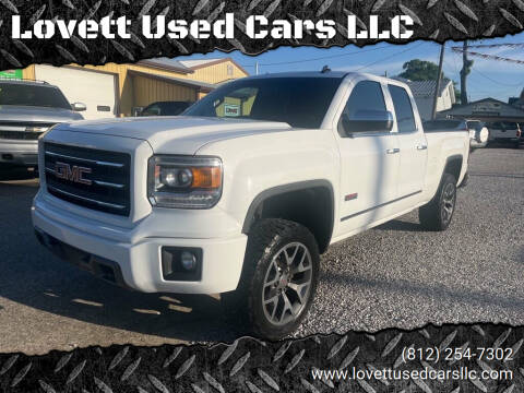 2014 GMC Sierra 1500 for sale at Lovett Used Cars LLC in Washington IN