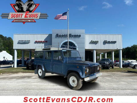 1989 Land Rover Defender for sale at SCOTT EVANS CHRYSLER DODGE in Carrollton GA