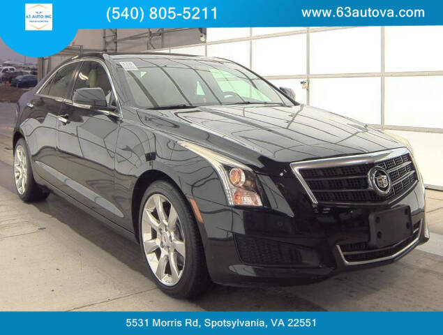 2013 Cadillac ATS for sale at 63 Auto Inc in Spotsylvania, VA