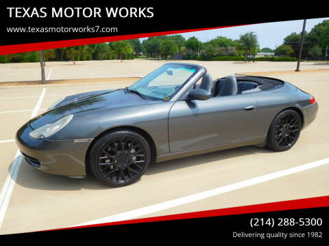 2000 Porsche 911 for sale at TEXAS MOTOR WORKS in Arlington TX