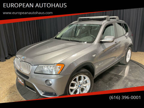 2013 BMW X3 for sale at EUROPEAN AUTOHAUS in Holland MI