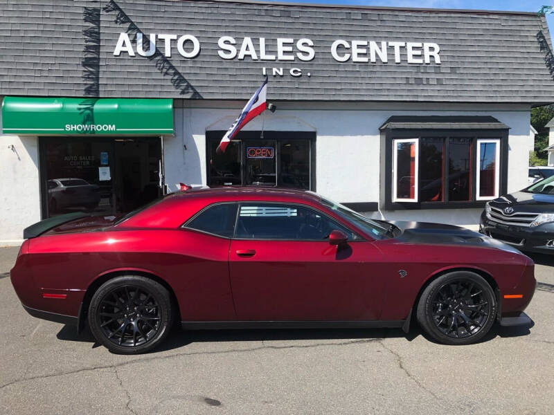 2018 Dodge Challenger for sale at Auto Sales Center Inc in Holyoke MA