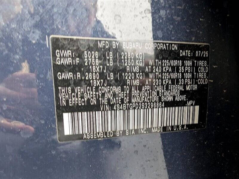 2025 Subaru Outback Touring XT