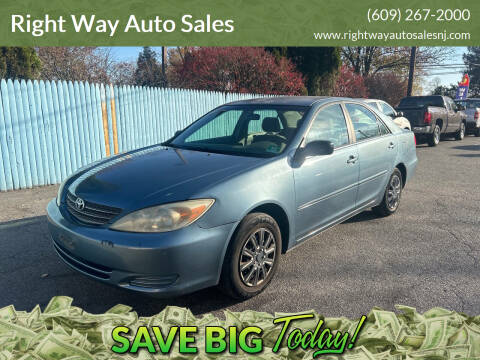 2003 Toyota Camry for sale at Right Way Auto Sales in Westampton NJ