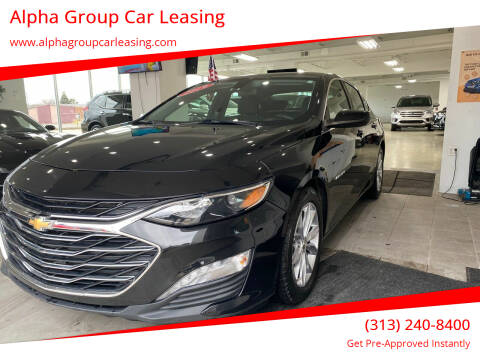 2019 Chevrolet Malibu for sale at Alpha Group Car Leasing in Redford MI