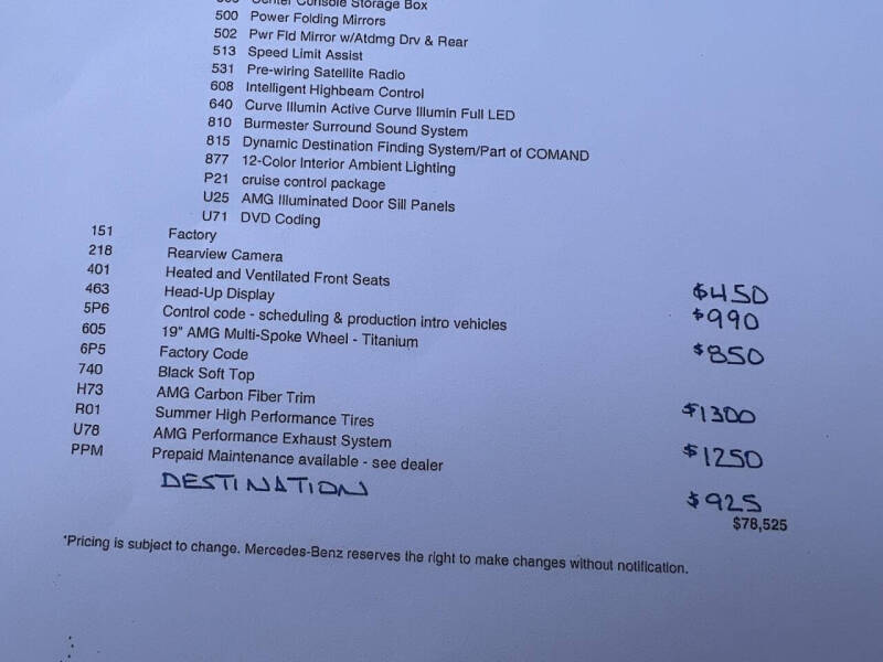 2017 Mercedes-Benz C-Class AMG C 43