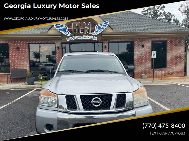 2012 Nissan Titan for sale at Georgia Luxury Motor Sales in Cumming GA