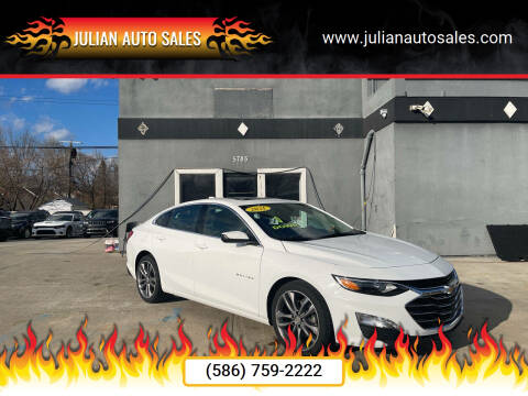 2021 Chevrolet Malibu for sale at Julian Auto Sales in Warren MI