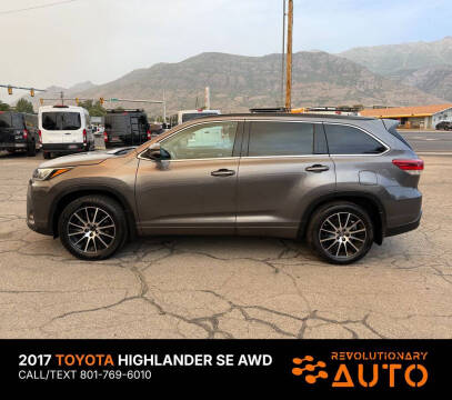 2017 Toyota Highlander SE