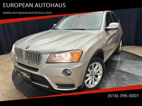 2013 BMW X3 for sale at EUROPEAN AUTOHAUS in Holland MI