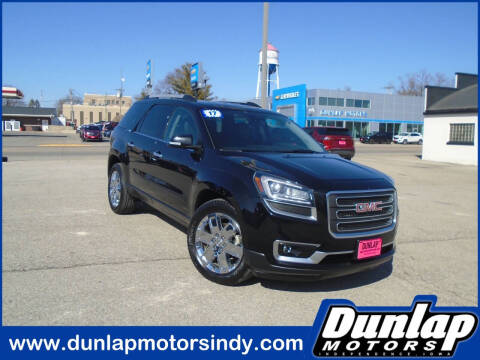 2017 GMC Acadia Limited for sale at DUNLAP MOTORS INC in Independence IA